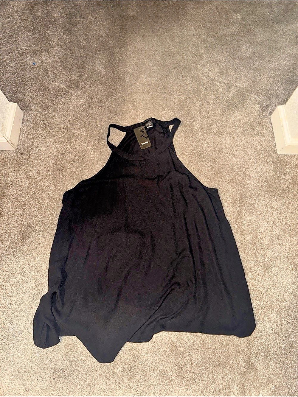 Torrid Black Tank Top Size 2 NWT